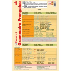 frp18 Pliant Grammaire Française 1
