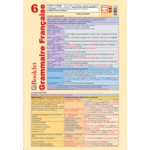 frp21 Pliant Grammaire Française 6