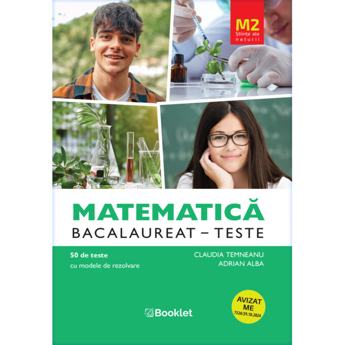 lc161-av Matematică M2 Științe ale naturii - Bacalaureat - Teste